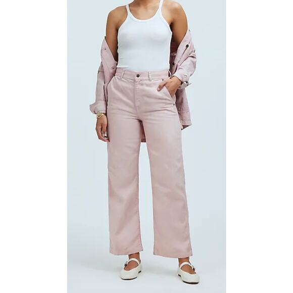 Madewell Denim - Madewell x MN Dye Studio Perfect Vintage Wide-Leg Carpenter Jean Size 27 NWT